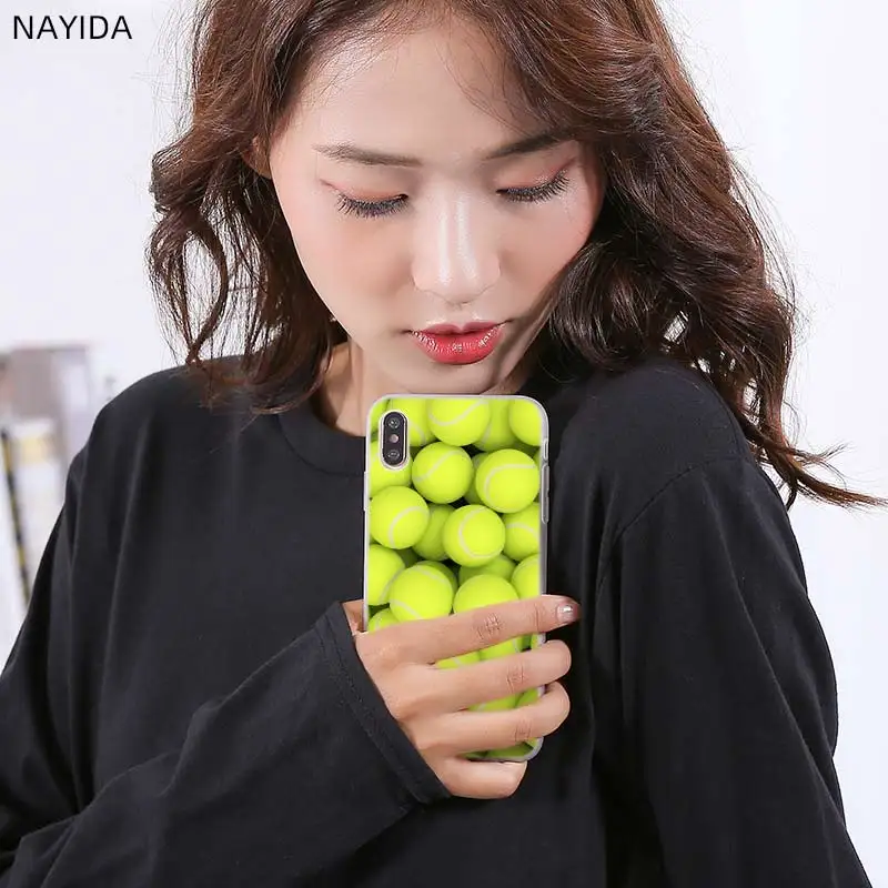 Silicone Case For Xiaomi 11 Ultra 10 9 8 a2 a3 Lite Mi 9se 6x 5x Cc9 11Pro Cover tennis ball movement | Мобильные телефоны и