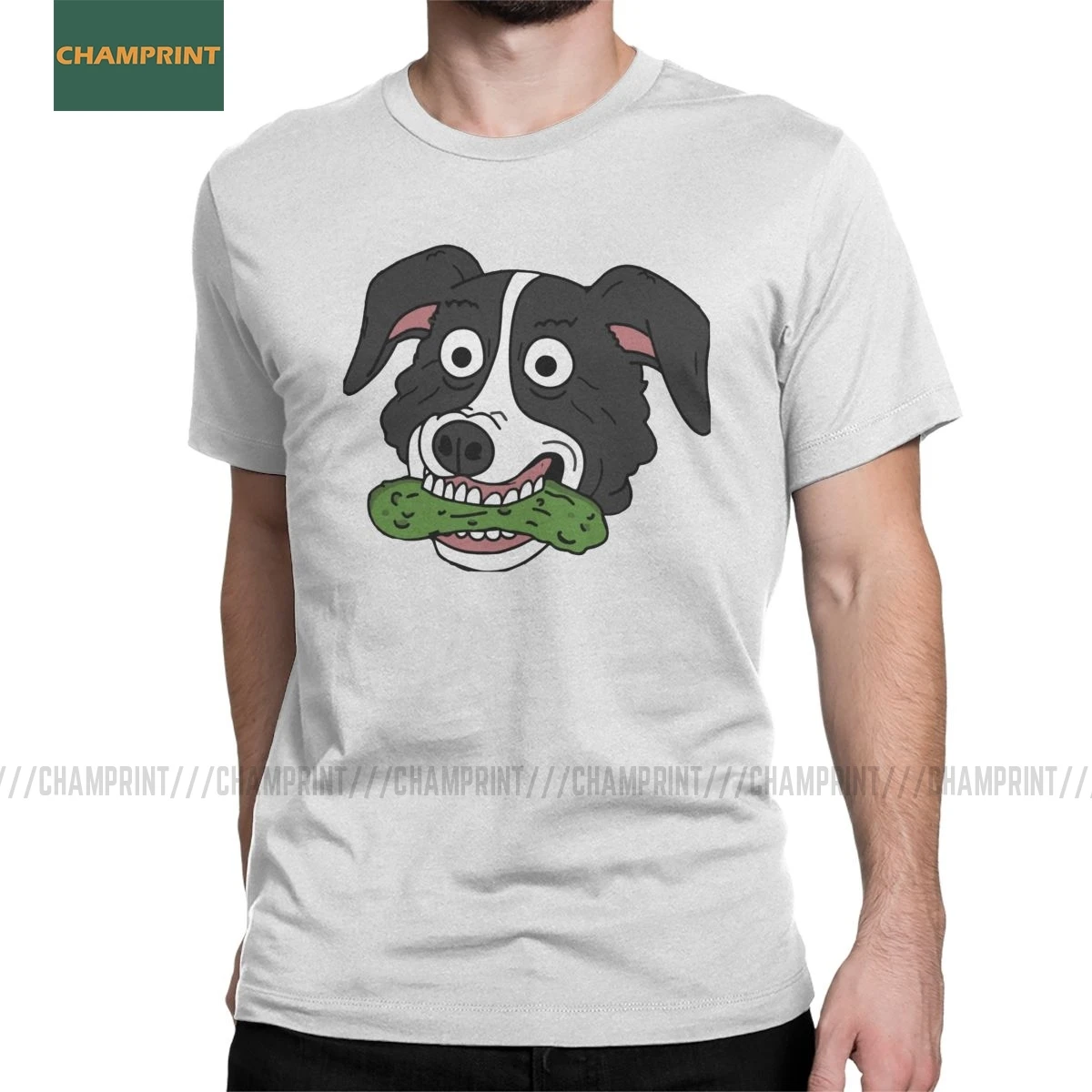 Футболка Mr Pickles мужская с круглым вырезом 100% хлопок для взрослых плавания принтом злых собак сатаны коротким