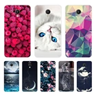 Чехол-накладка для Meizu M6, M6S, M5C, M5, M5S, M3S, M3, M2, ТПУ, Мягкий силикон, с изображением животных, чехол для телефона