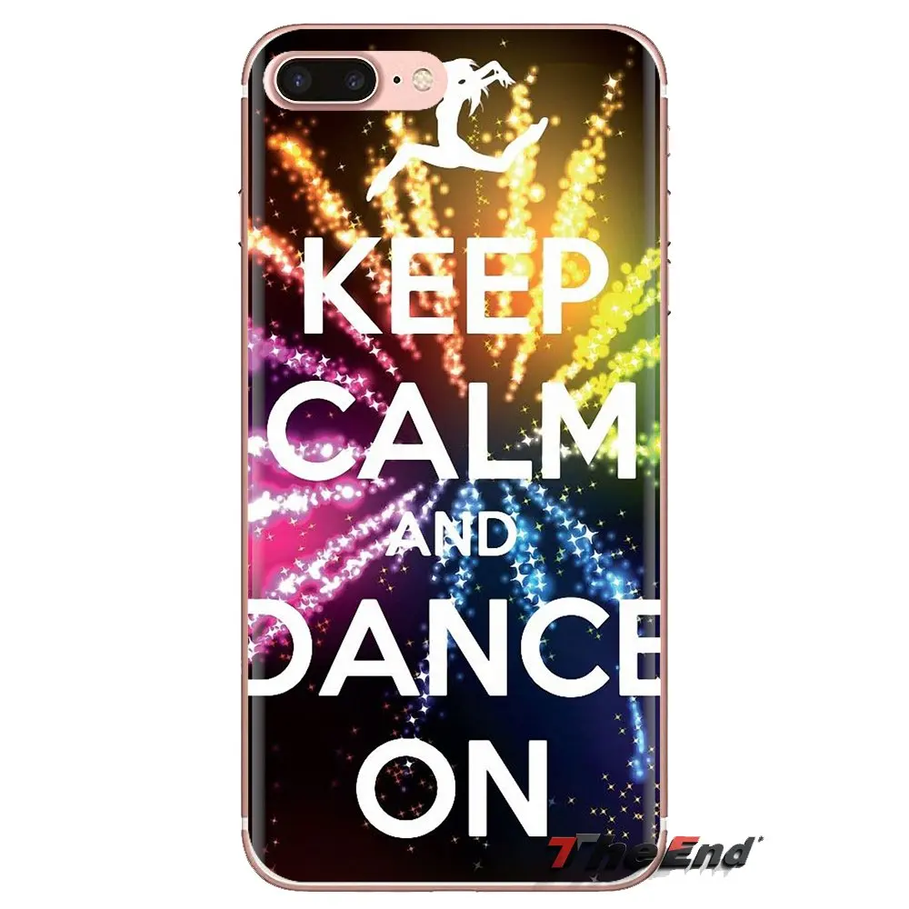Ultra Thin Case KEEP CALM AND DANCE ON Poster For Huawei G7 G8 P7 P8 P9 Lite Honor 4C 5X 5C 6X Mate 7 8 9 Y3 Y5 Y6 II 2 Pro 2017 |
