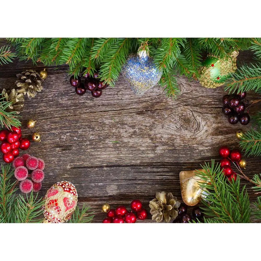 Виниловые фоны для фотосъемки на заказ реквизит рождественской тематики фон с