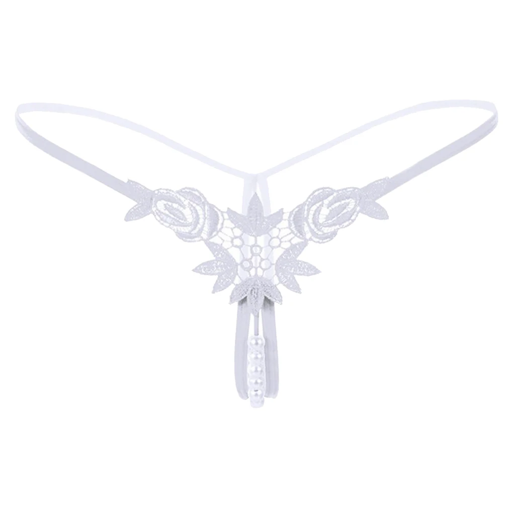 Женские сексуальные открытые трусики без бретелей с низкой посадкой и цветочным