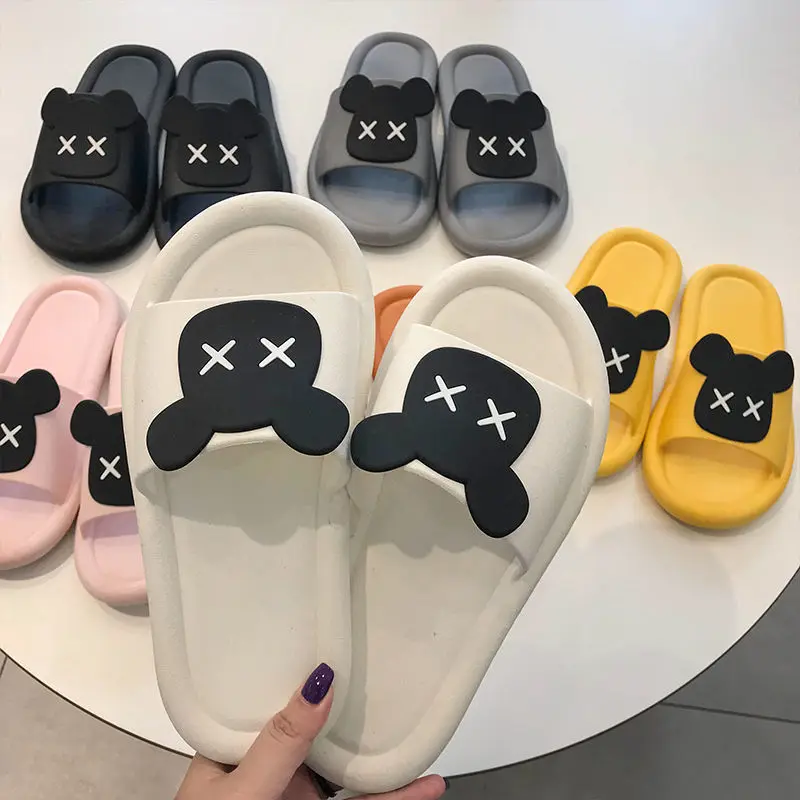 lluumiu summer slippers shoes women 2020 cute open toe low platform flip flops for women house indoor flat beach slides women free global shipping