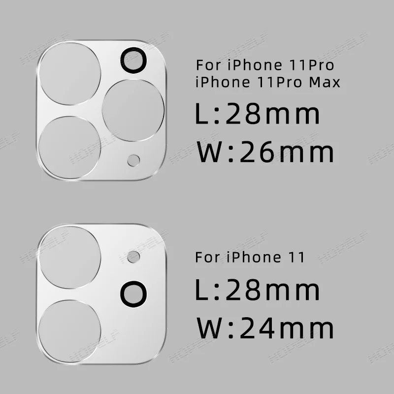Закаленное защитное стекло для iPhone 11 Pro Max 3d объектива камеры Max|Защитные стёкла и