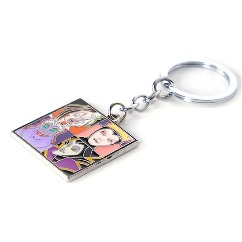 Maleficent Ursula, злодеи, Cruella, цинковый сплав, металлический мужской брелок, брелок, подарки, брелок, украшения, подвеска, забавные игрушки для косплея