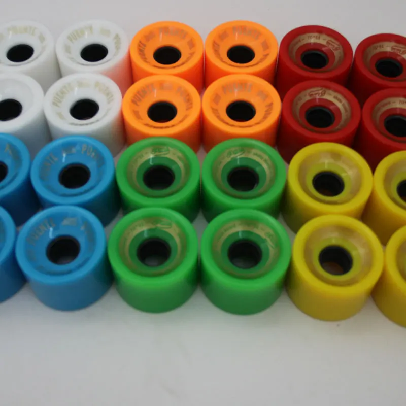

4pcs 52mm*32mm 99A Skateboard Wheels PU Double Rocker Wheels Downspeed Sliding Wheels Skateboard accessories