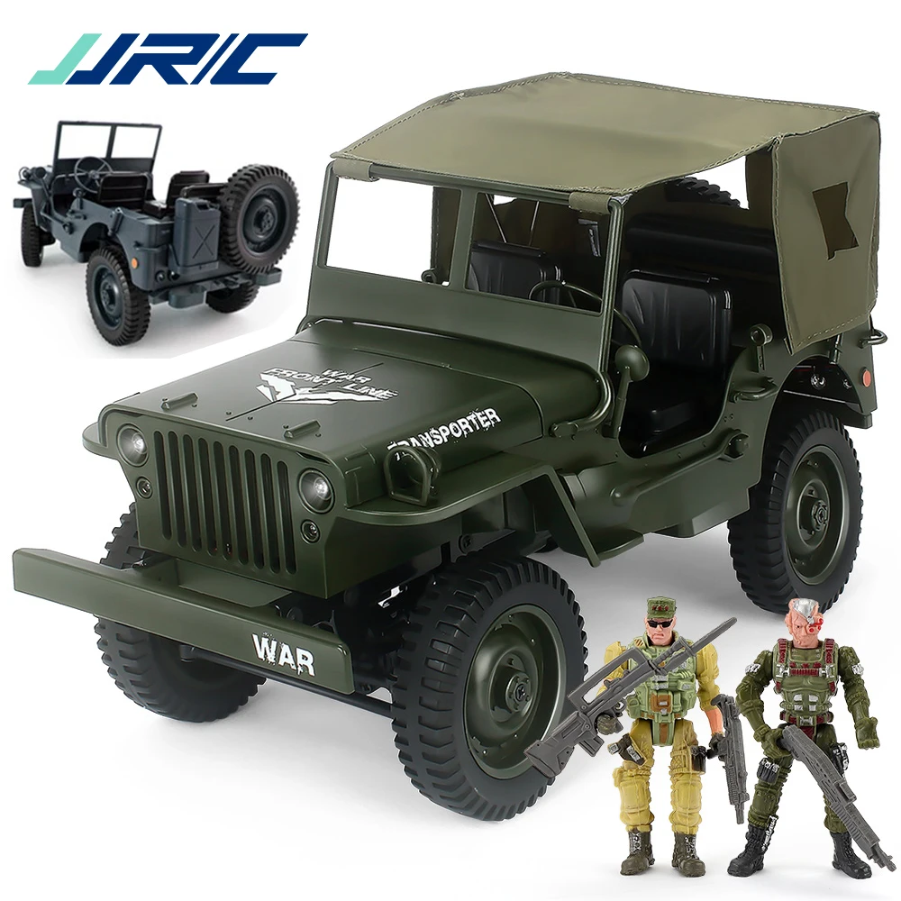 JJRC Q65 RC грузовик военный дистанционного управления Управление автомобиль 4WD 1/10
