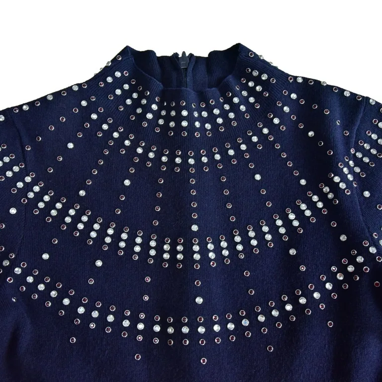 

2021 New Spring and Summer Palace Style Lace Embroidered Striped Two-piece Dress