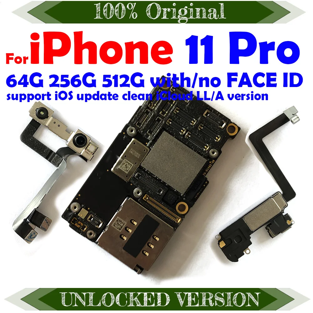 Хорошо работает с материнской платой iPhone 11 Pro 512/256/64 оригинальная сетевая
