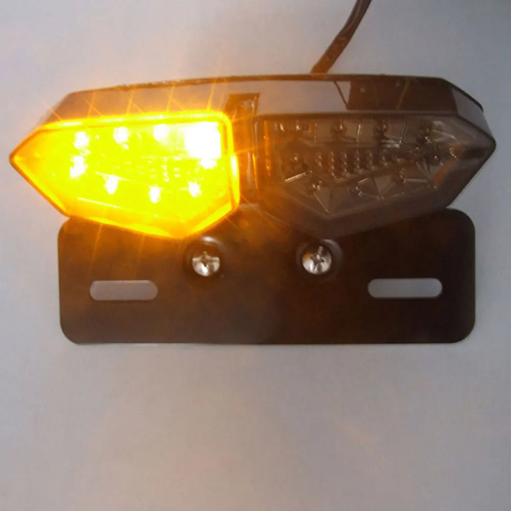 Мотоциклетные задние светильник 12V светодиодный поворотник задний тормоз s