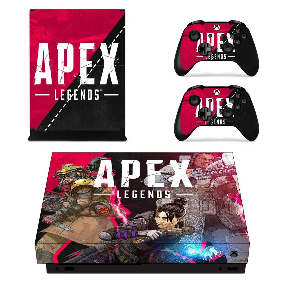 

APEX Legends Full Cover Skin Console & Controller Decal Stickers for Xbox One X Skin Stickers Vinyl