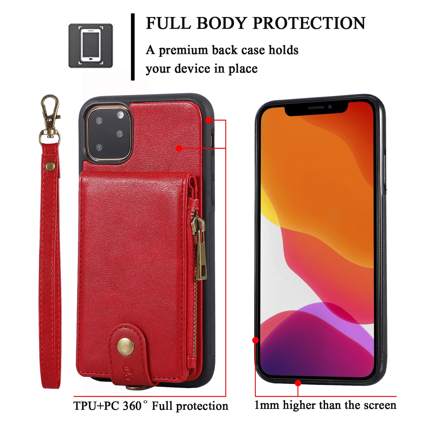 Подходит для Apple iPhone 11PRO XS MAX XR XS 7 8 PLUS бизнес PU воловья кожа Чехол 7plus карта задняя крышка роскошный защитный чехол