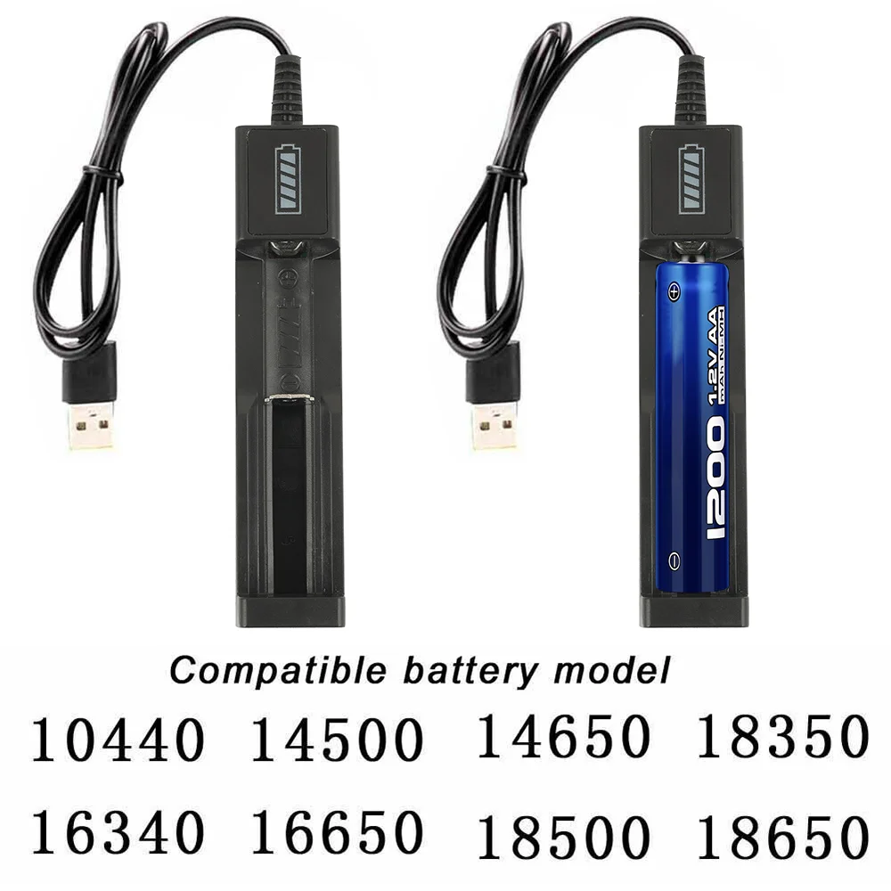 Зарядное устройство литий-ионная батарея USB с одним слотом умное зарядное