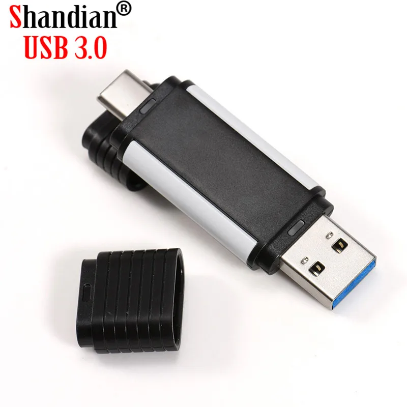 SHANDIAN 100% USB 3 0 Type-C флэш-накопитель 68 ГБ/32 ГБ/16 ГБ/8 ГБ | Компьютеры и офис