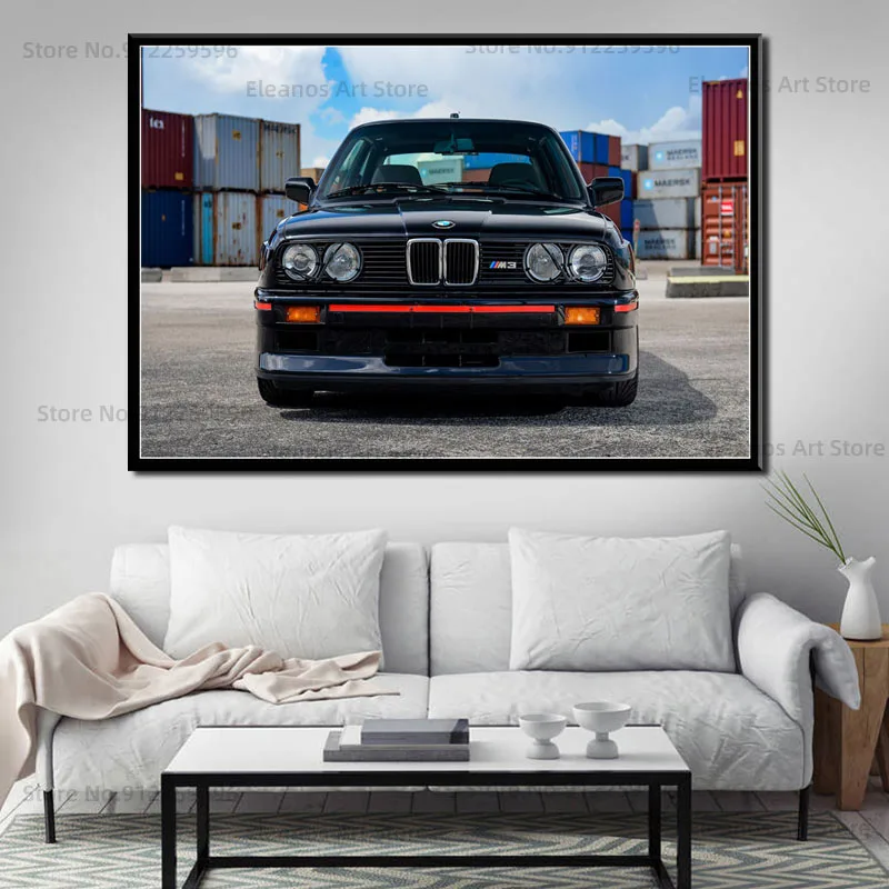 Z148 BMW E30 M3 M Супер гоночный автомобиль с мощным двигателем классический винтажный