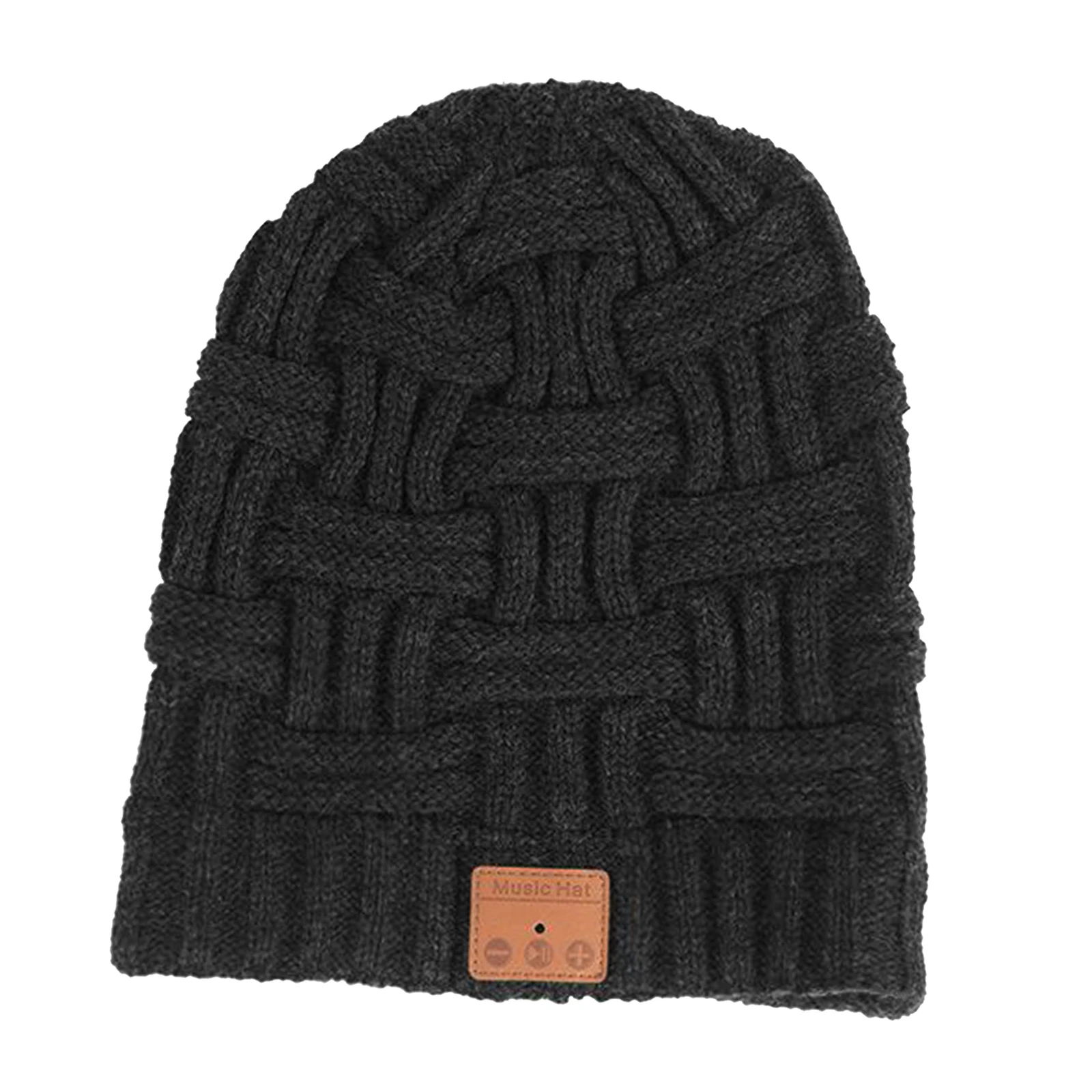 

Bluetooth Knitted Beanie Soft Music Headphones Knitting Hat Cycling Gift