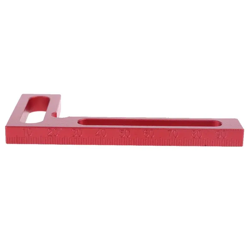 

P82C Carpenter L-Square Minisquare Mini Clamping Squares Aluminum 100mm High Precision Measurement Tools
