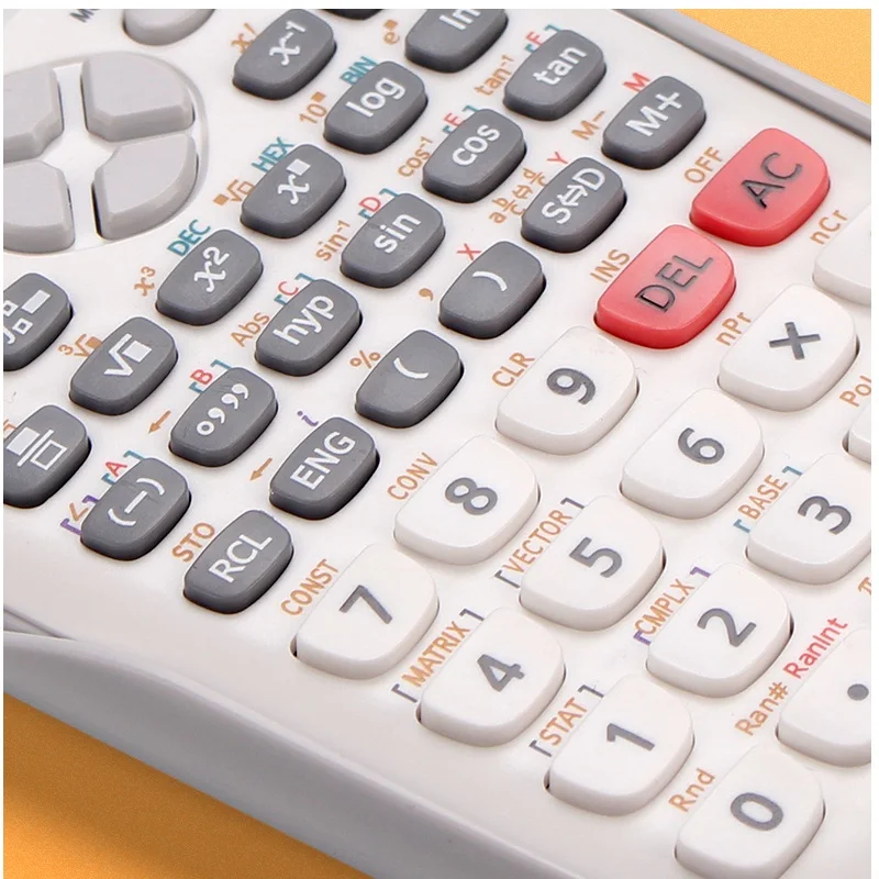 FX-991ES-C научный калькулятор 471 функций для школы офиса два способа солнечной энергии и батареи