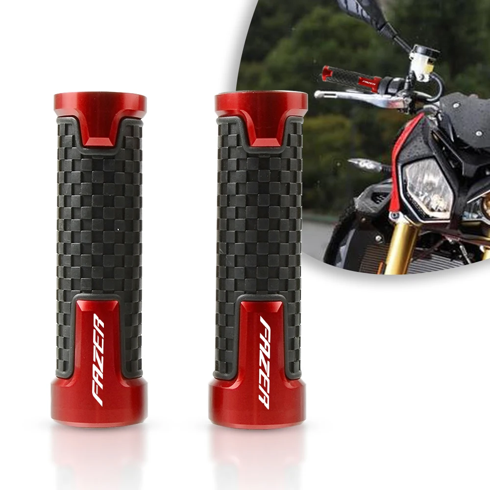 

Motorcycle handlebar grip handle bar Motorbike handlebar grips FOR YAMAHA FZ1 FZ6 FZ8 FAZER FAZER600 FZ6S/FZ6N FAZER 1998-2016