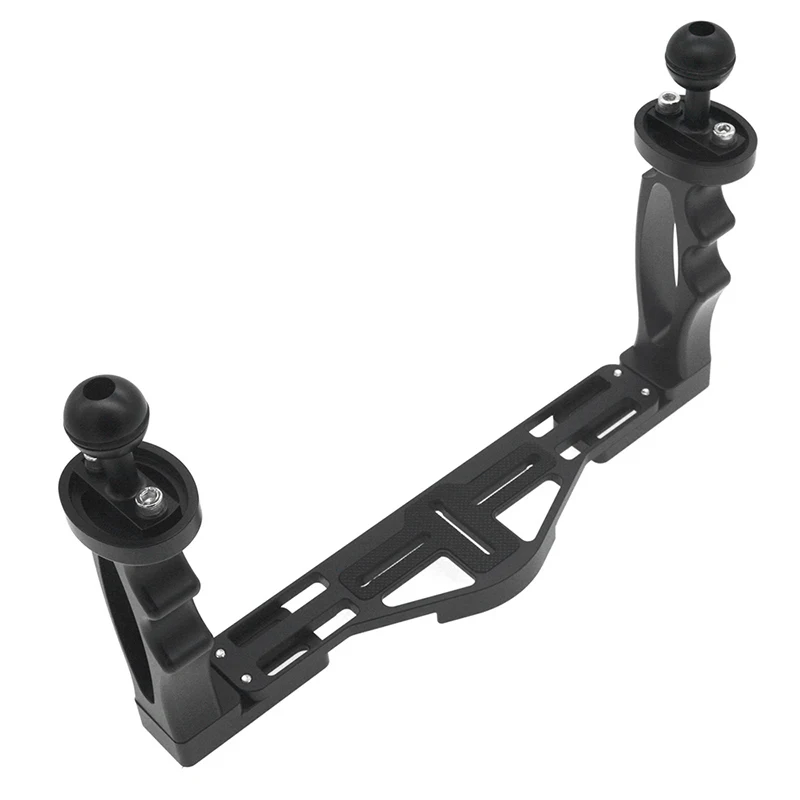 

Aluminium Alloy Handle Stabilizer Rig Underwater Camera Diving Tray Mount for GoPro DSLR Phones SGA998