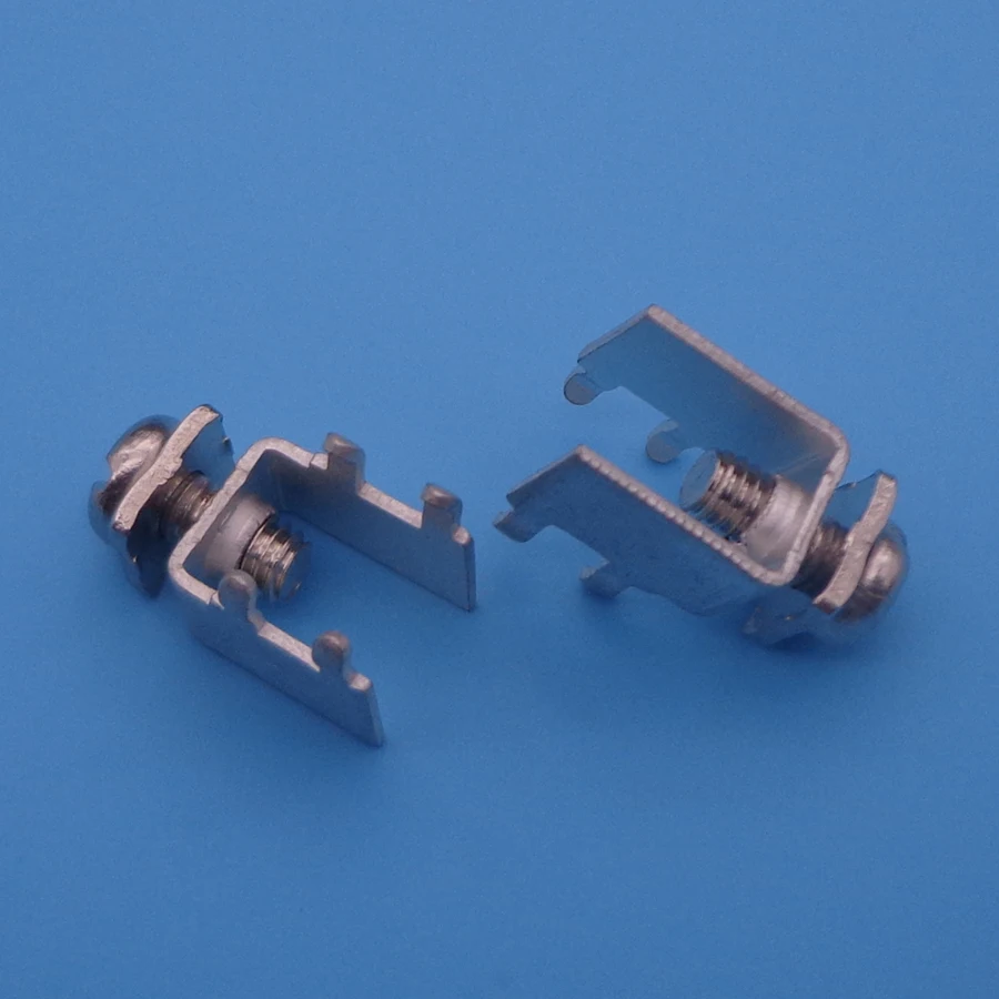 10 шт. клеммы для печатной платы PCB-2 (M4) клеммные из луженой меди Клеммная колодка