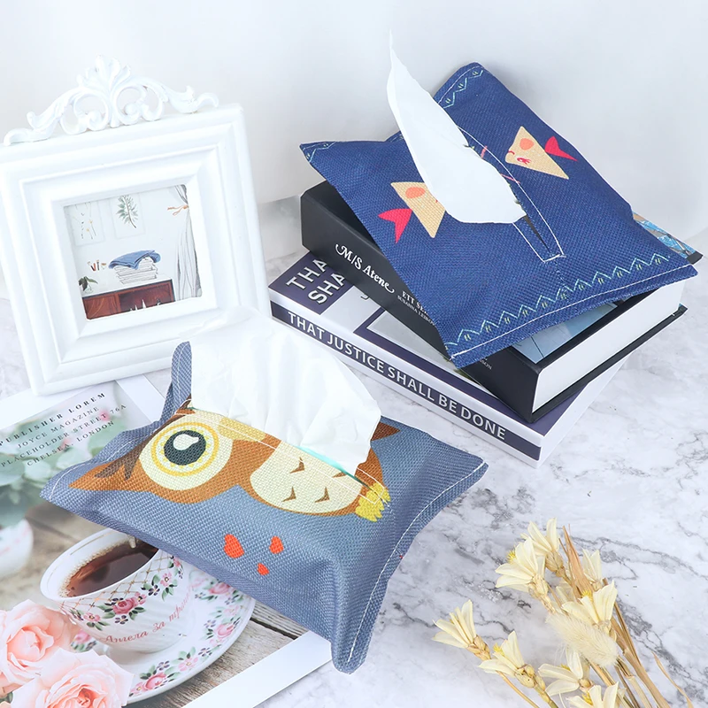 Креативная хлопковая коробка для салфеток салфетки гостиной семейные милые