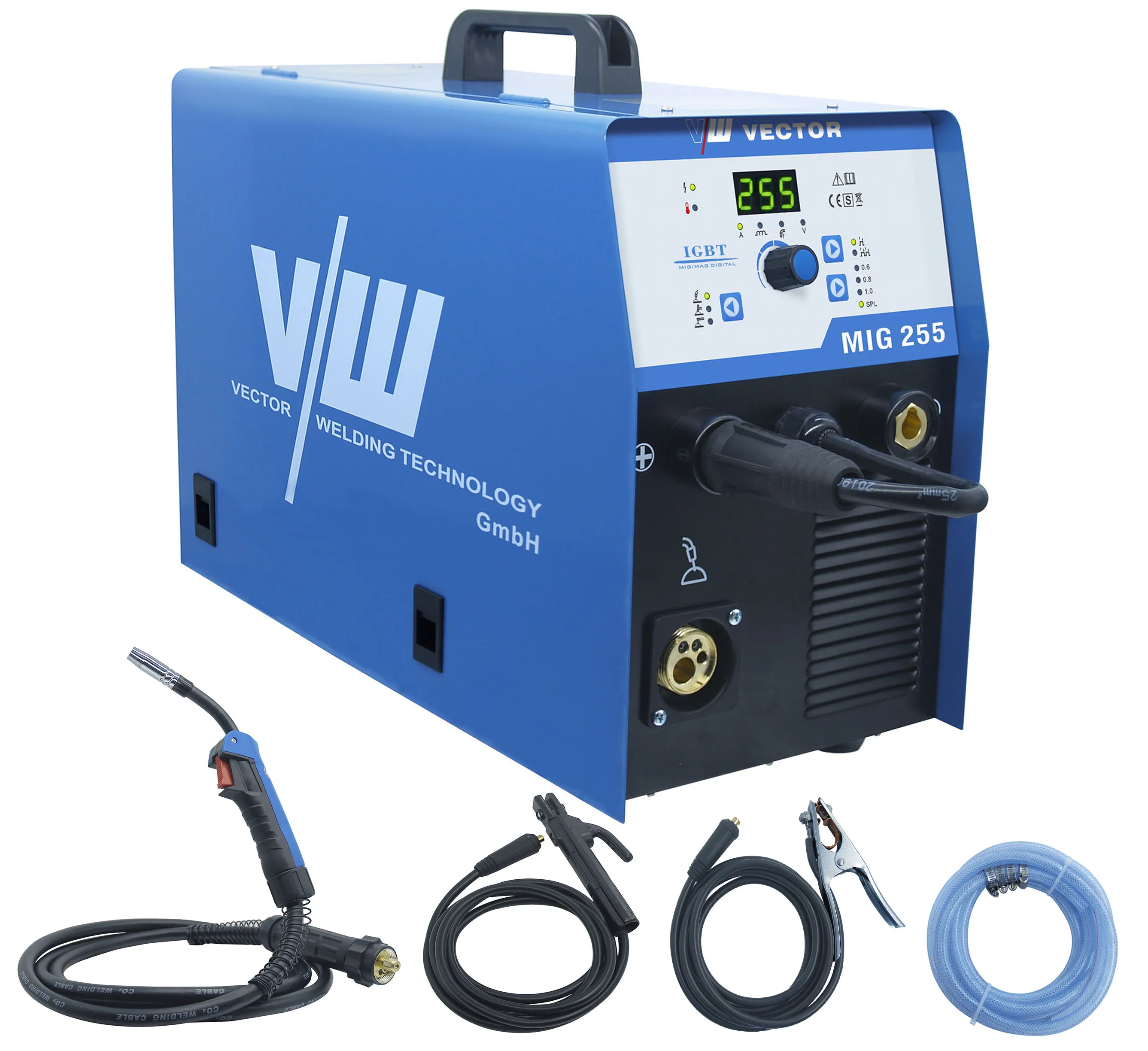 Сварочный аппарат MIG MAG MMA GAS/GASLESS 2 в 1 с сердечником из флюса 5 кг 220 В переменного