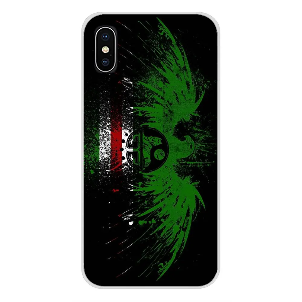 Прозрачный чехол из ТПУ для Apple iPhone X XR XS MAX 4 5 6 6S 7 8 Plus ipod touch чеченский Национальный