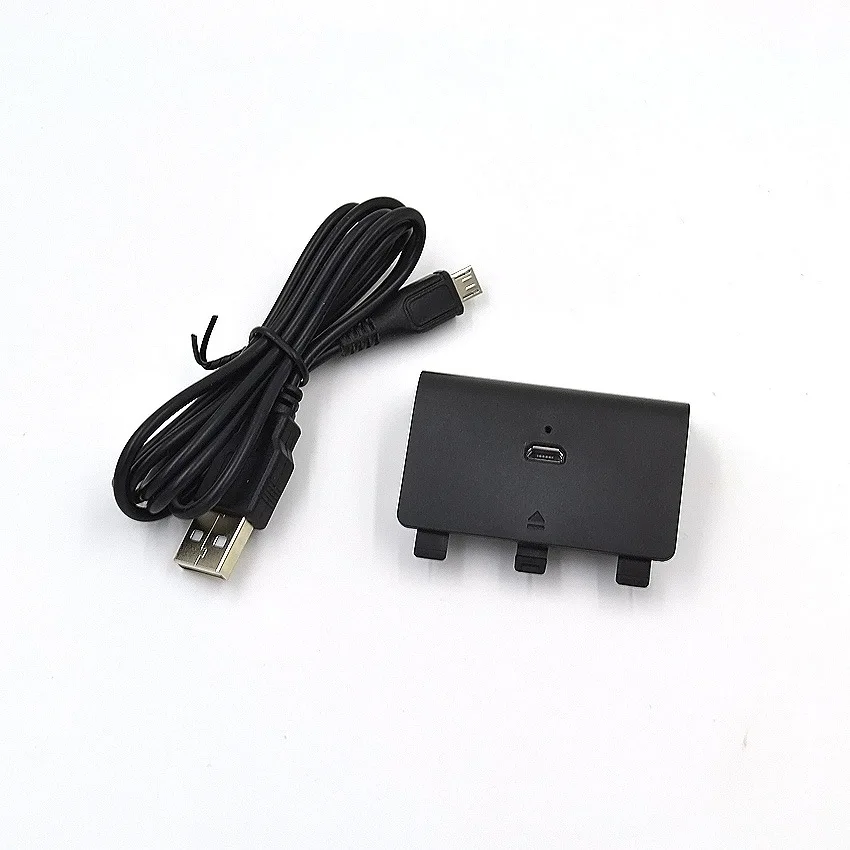 2 шт./компл. 2400 мА/ч, Перезаряжаемые Батарея Резервное копирование USB кабель Батарея пакет для xbox один контроллер зарядки Батарея