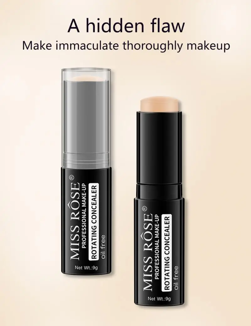 MISS ROSE Color корректирующий консилер ручка для макияжа водостойкие Оттенки глаз