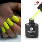 MSHARE неоновый зеленый желтый Гель-лак для ногтей отмачиваемый 12 г с сушилкой для ногтей