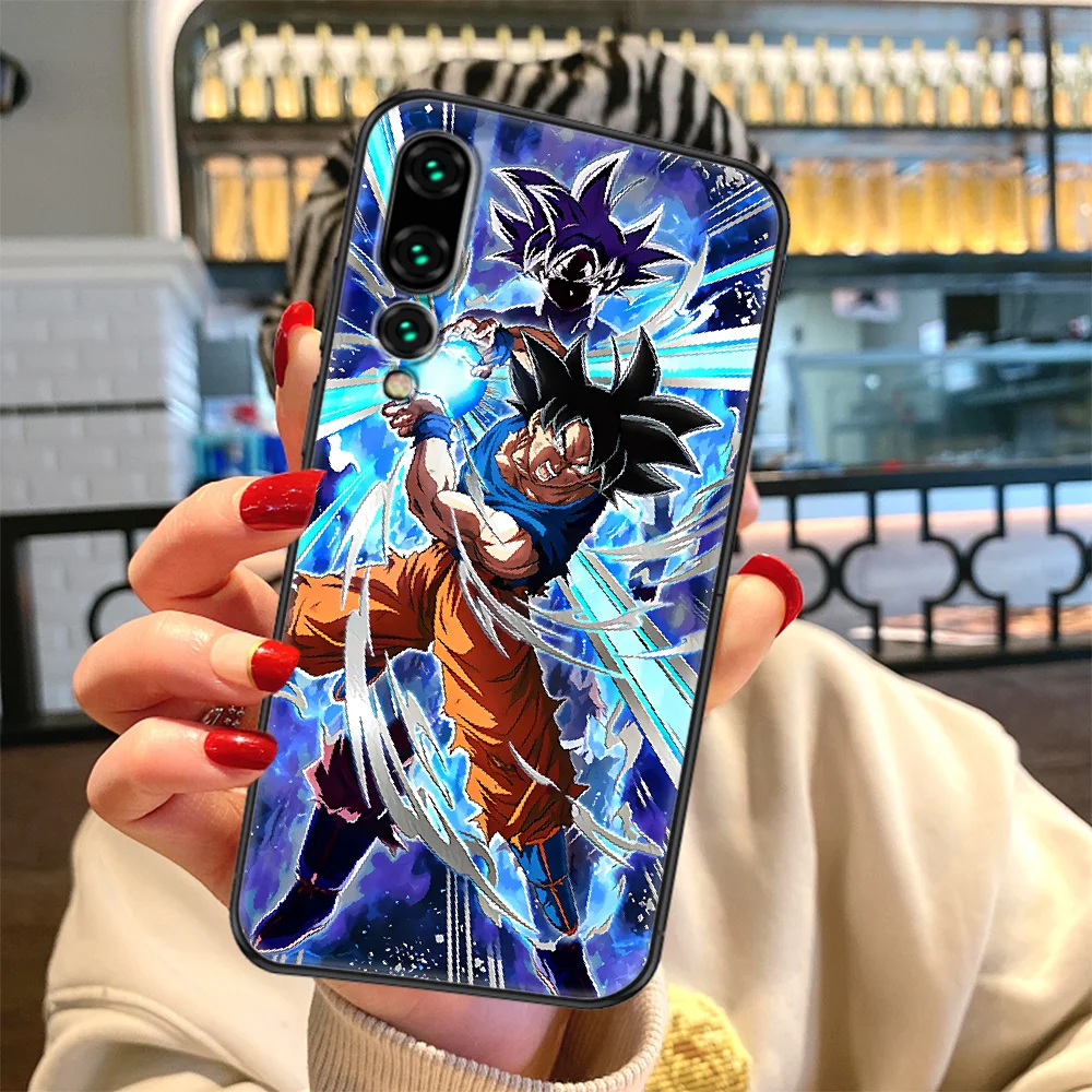 

D-Dragons Balls Gokus Phone case For Huawei P Mate P10 P20 P30 P40 10 20 Smart Z Pro Lite 2019 black trend waterproof painting