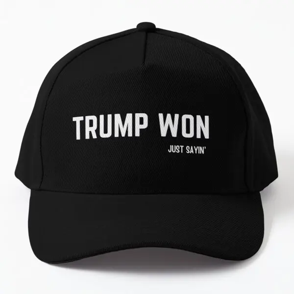 

Just Sayin Baseball Cap Hat Black Fish Spring Women Outdoor Summer Czapka Casquette Sport Solid Color Printed Mens Boys Sun