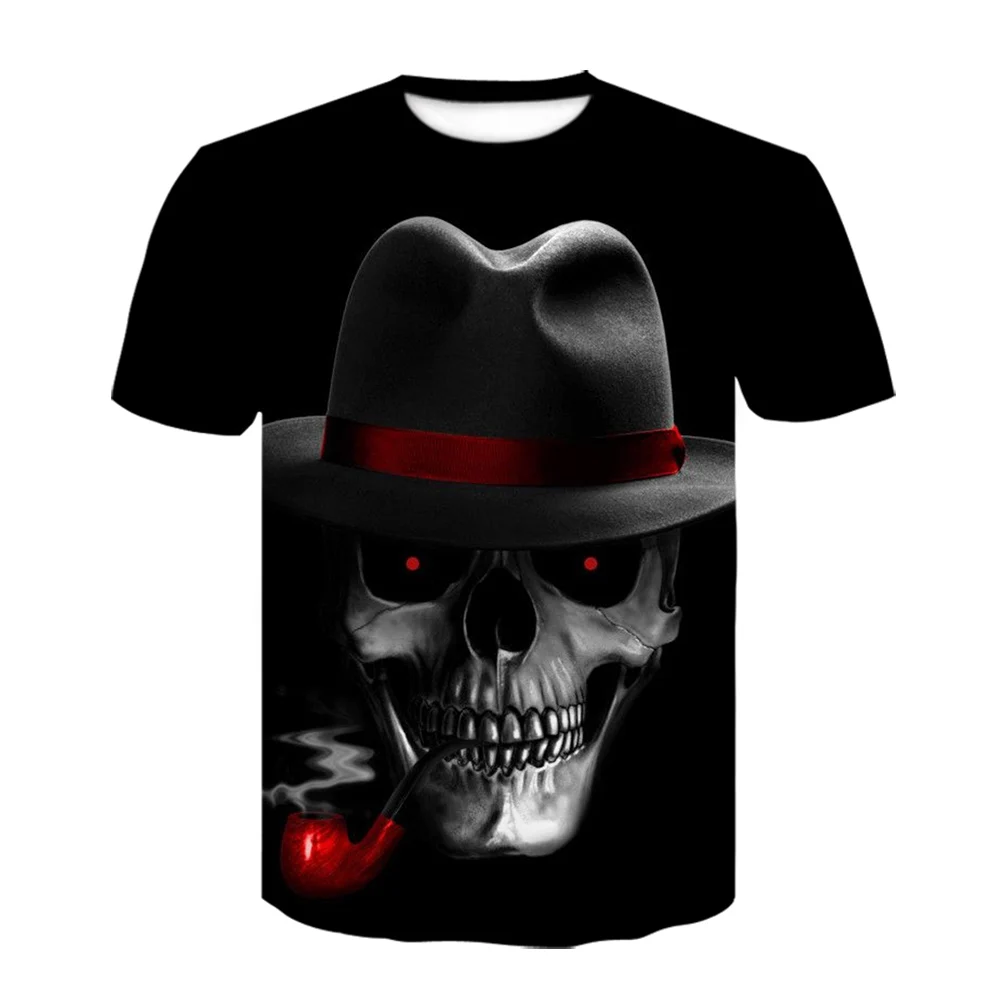 

Rose flower T-shirt 3D Printing Skull T shirt Men/Women Summer Fashion Hot Selling Style tshirt Tops Street Hip Hop Short Sleeve