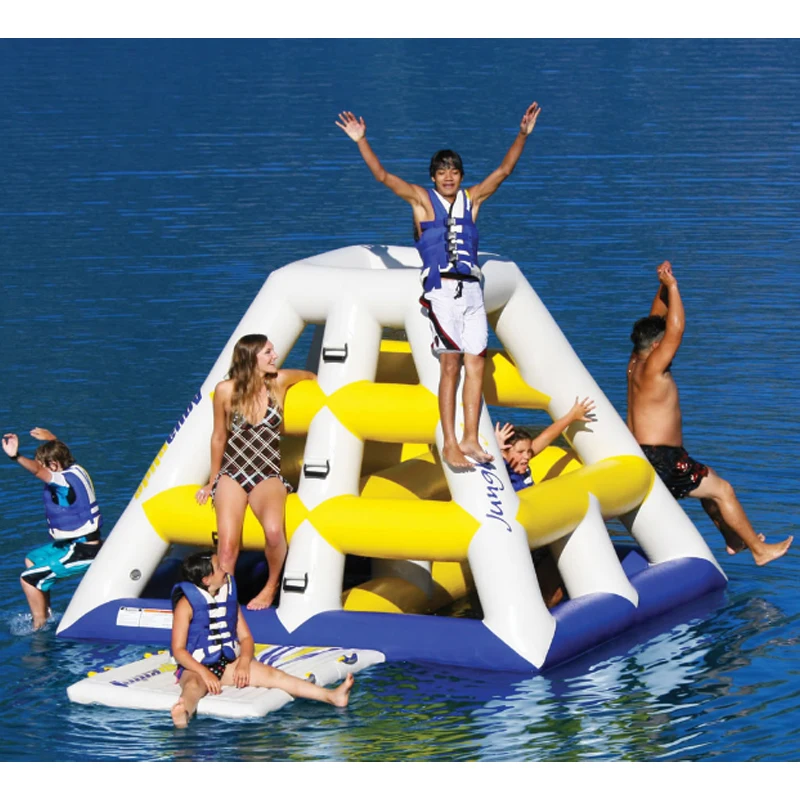 water games inflatable floating slide and climbing | Спорт и развлечения