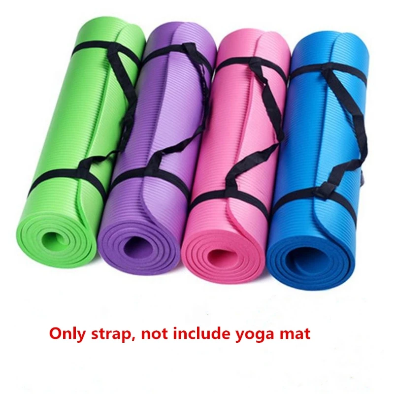 

Yoga Mat Strap Carrying Sling Durable Cotton Fitness Yoga Mat Gym Mat Binding Belt Tie with Multifunctional Strapping Straps