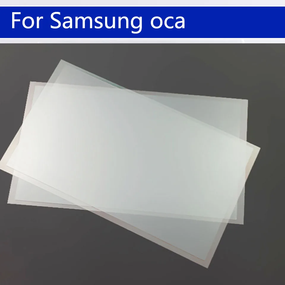 

50 шт./партия OCA Оптический прозрачный клей для Samsung Galaxy A01 A21 A31 A41 A51 A71 M21 M31 ЖК Сенсорная стеклянная пленка наклейка OCA клей