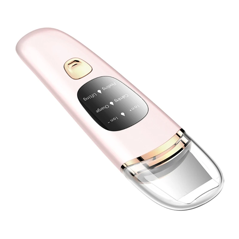 

A0ND Ultrasonic Facial Skin Scrubber Ion Acne Blackhead Remover Peeling Shovel Cleaner Face Massager