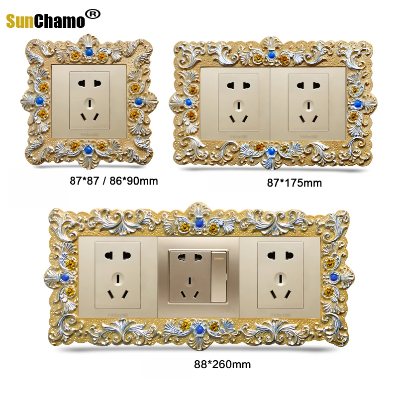 Переключатель на стену с наклейками защитная крышка Европейский полимер