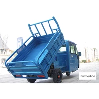 three wheeled truck heavy duty household small electric three wheeled battery car agricultural high power freight truck