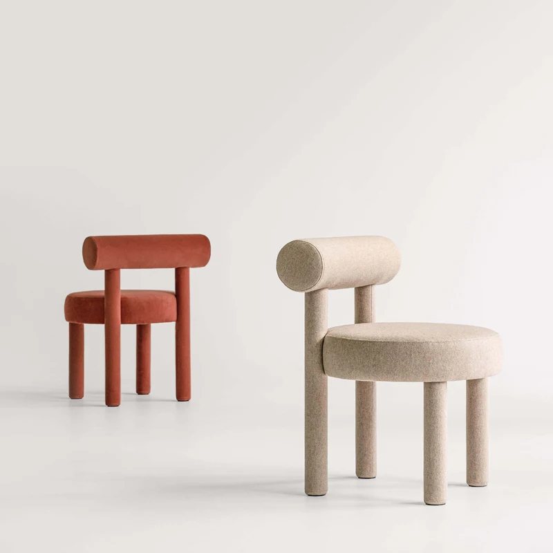 

Скандинавский минималистский набор zq, обеденный стул для ресторана, подходящее для дома тканевое кресло, косметическое кресло для спальни