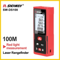 sndway laser rangefinder range finder electronics tape measure distance ruler laser sensor distance meter
