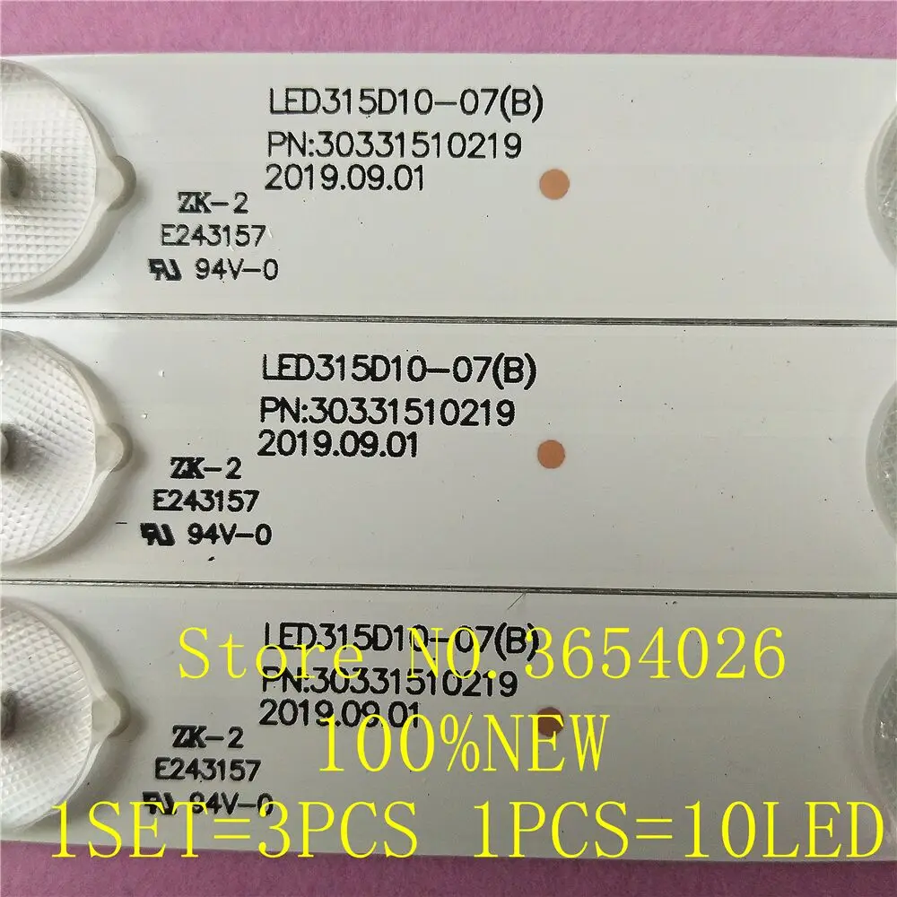 3 шт./лот LE32B310N светодиодный полосы светодиодный 315D10-07(B) 30331510219