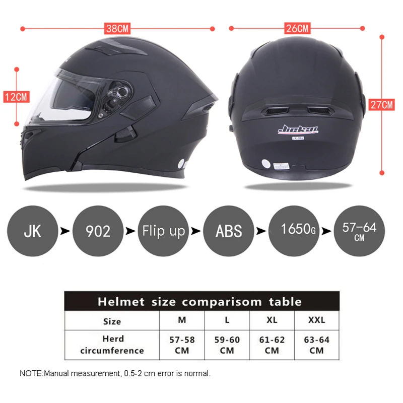 

NEW Bluetooth Helmet Flip Up Visor Dual Lens Casco Moto Cool Motorcycle Helmet Full Face Casco Black Motorbike Helmets Modular