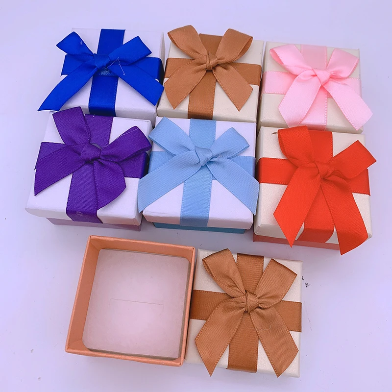 

High Quality Gift Box Jewelry Boxes 4*5*5cm Craft Paper Valentine`s Day Storage Box For Wedding Birthday Gift