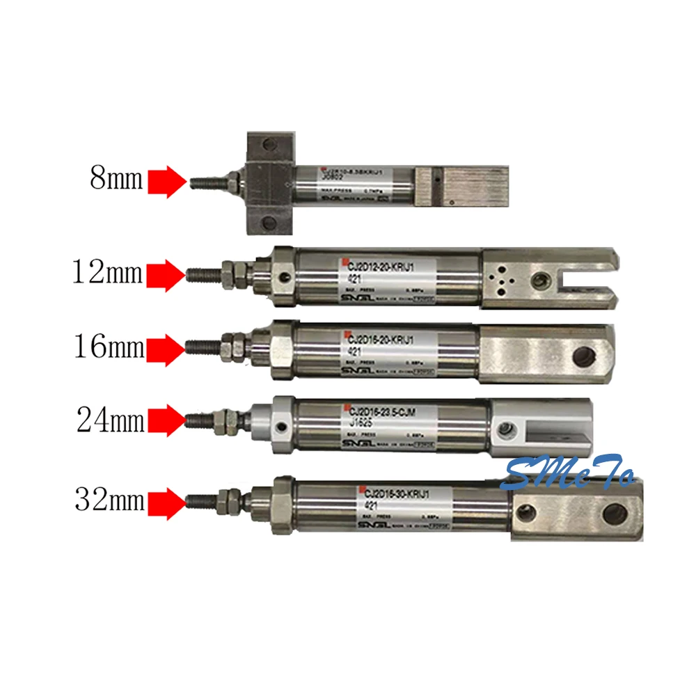 Фидерный цилиндр Samsung SM series 4 мм, 8 мм, 12 мм, 16 мм, 24 мм, 32 мм, цилиндр CJ2R10-8.3B-KRJ J0802, J9065335A,J9065161B,J90650160C