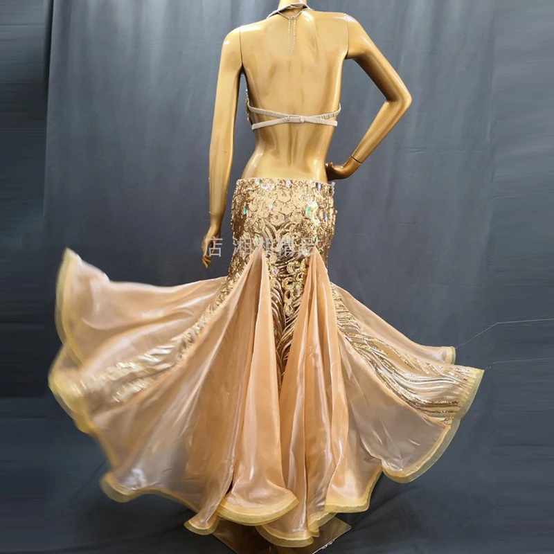 Юбка для сцены взрослых и женщин Великолепная юбка комплект из 3 предметов ручной