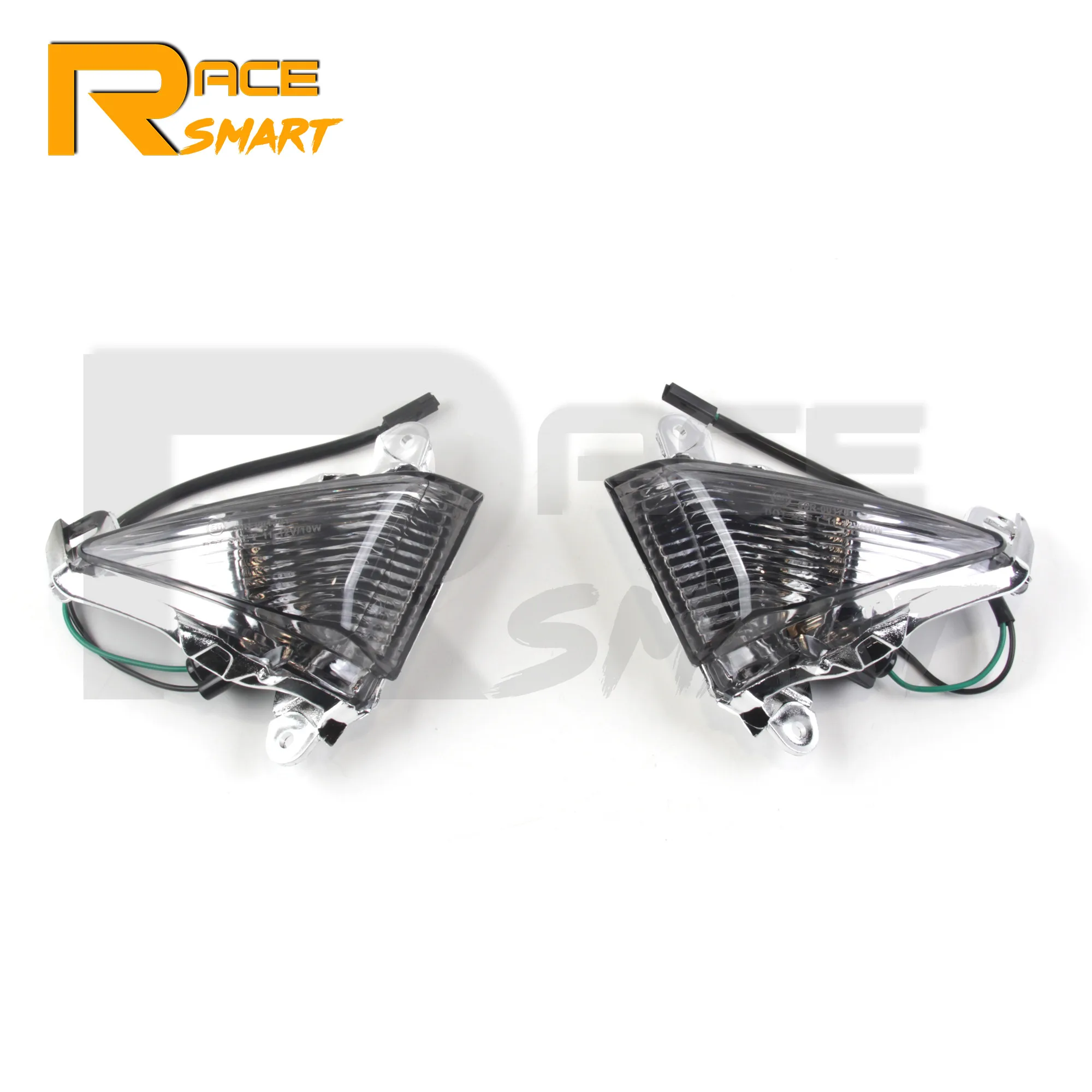 

NINJA ZX-6R ZX636 2005-2010 мотоциклетный передний указатель поворота, чехол для объектива для KAWASAKI ZX6R ZX-636 2006 2007 2008 2009, новый