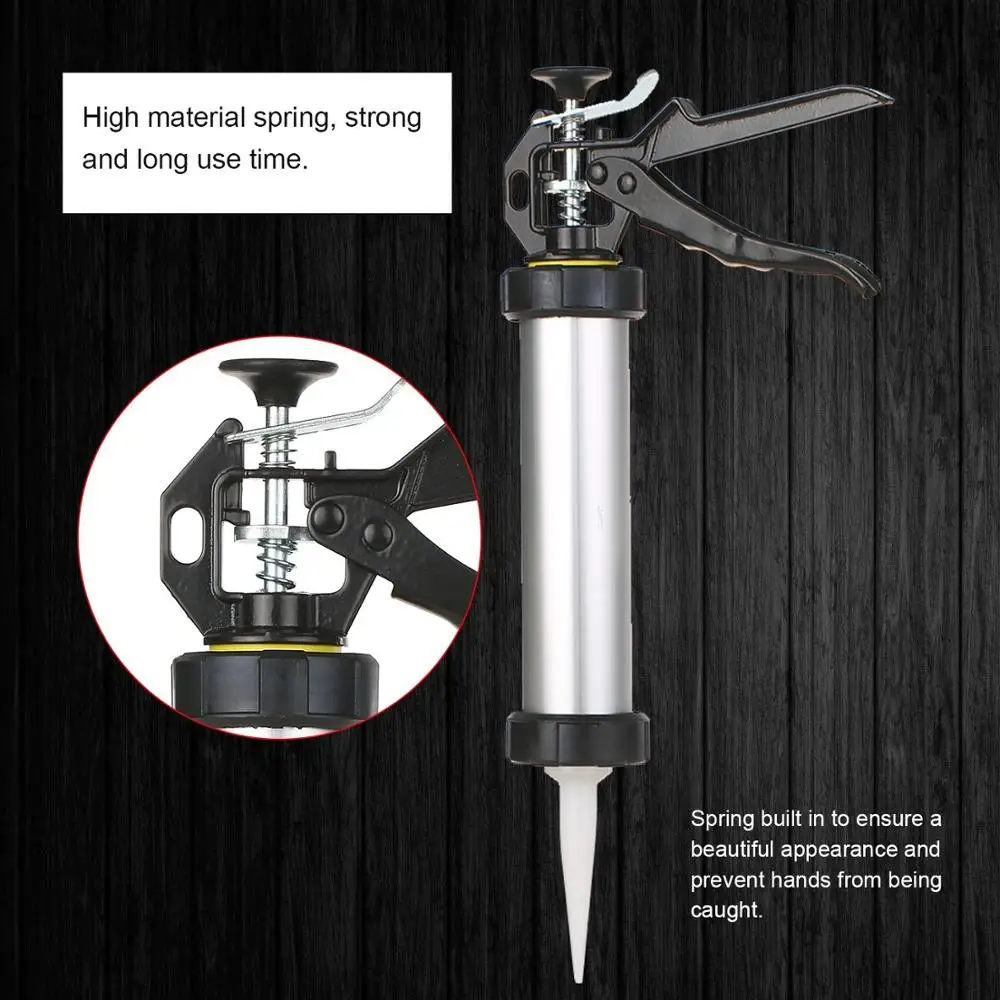 300 мл алюминиевый сплав экономичный Ручной стеклянный цементный пистолет