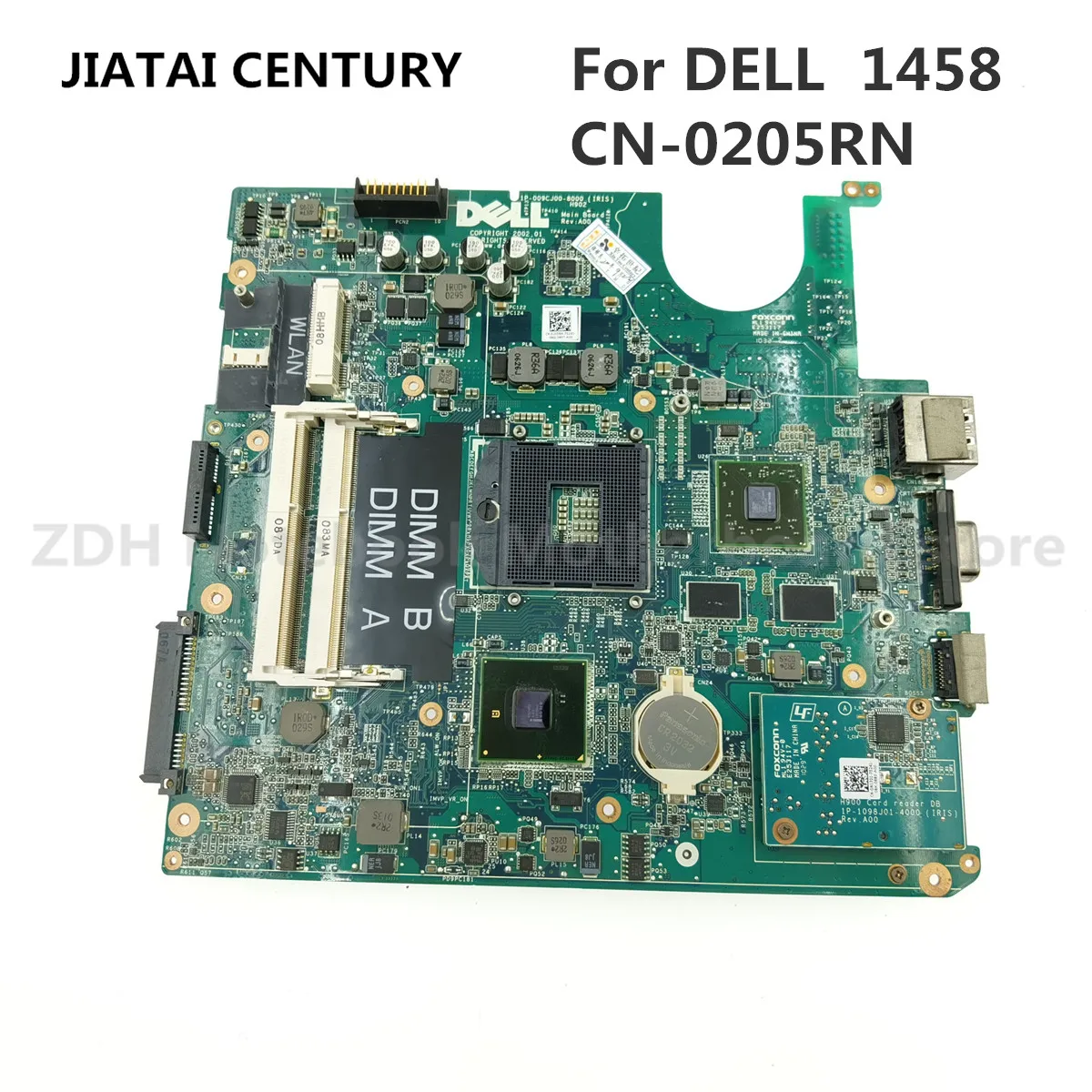 Для DELL Studio 1458 S1458 материнская плата для ноутбука CN 0205RN 205RN Материнская 1P 009CJ00 8000 216